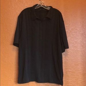 Casual All black XXL Elliott shirt for Men